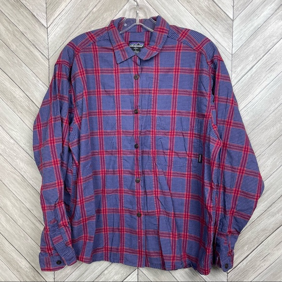 Patagonia Flannel button down shirt L - Picture 1 of 9
